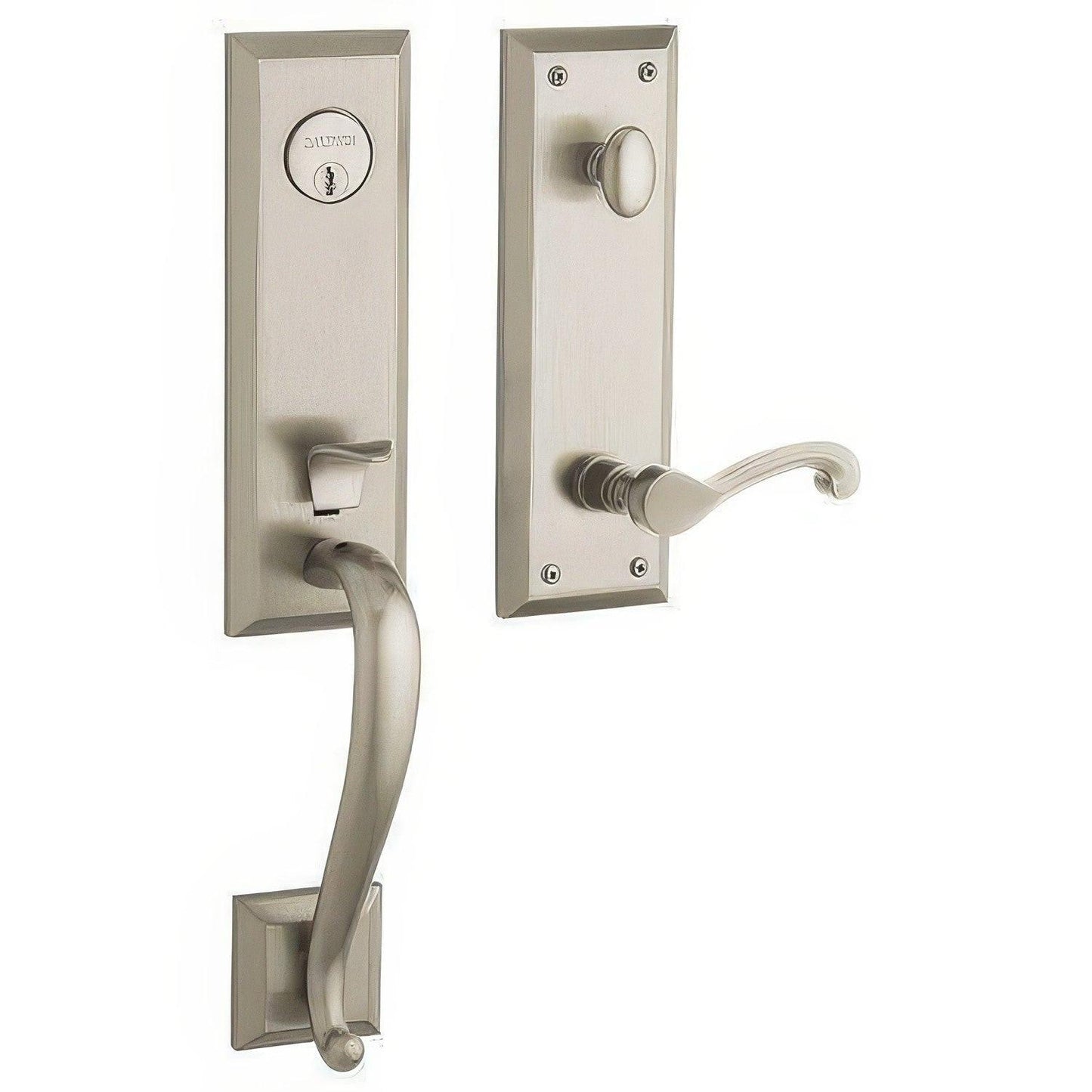 Baldwin 85355.LFD Left Hand Stonegate Dummy Set Single Cylinder Handleset