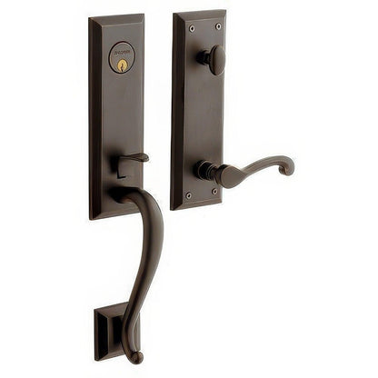 Baldwin 85355.RFD Right Hand Stonegate Dummy Set Single Cylinder Handleset