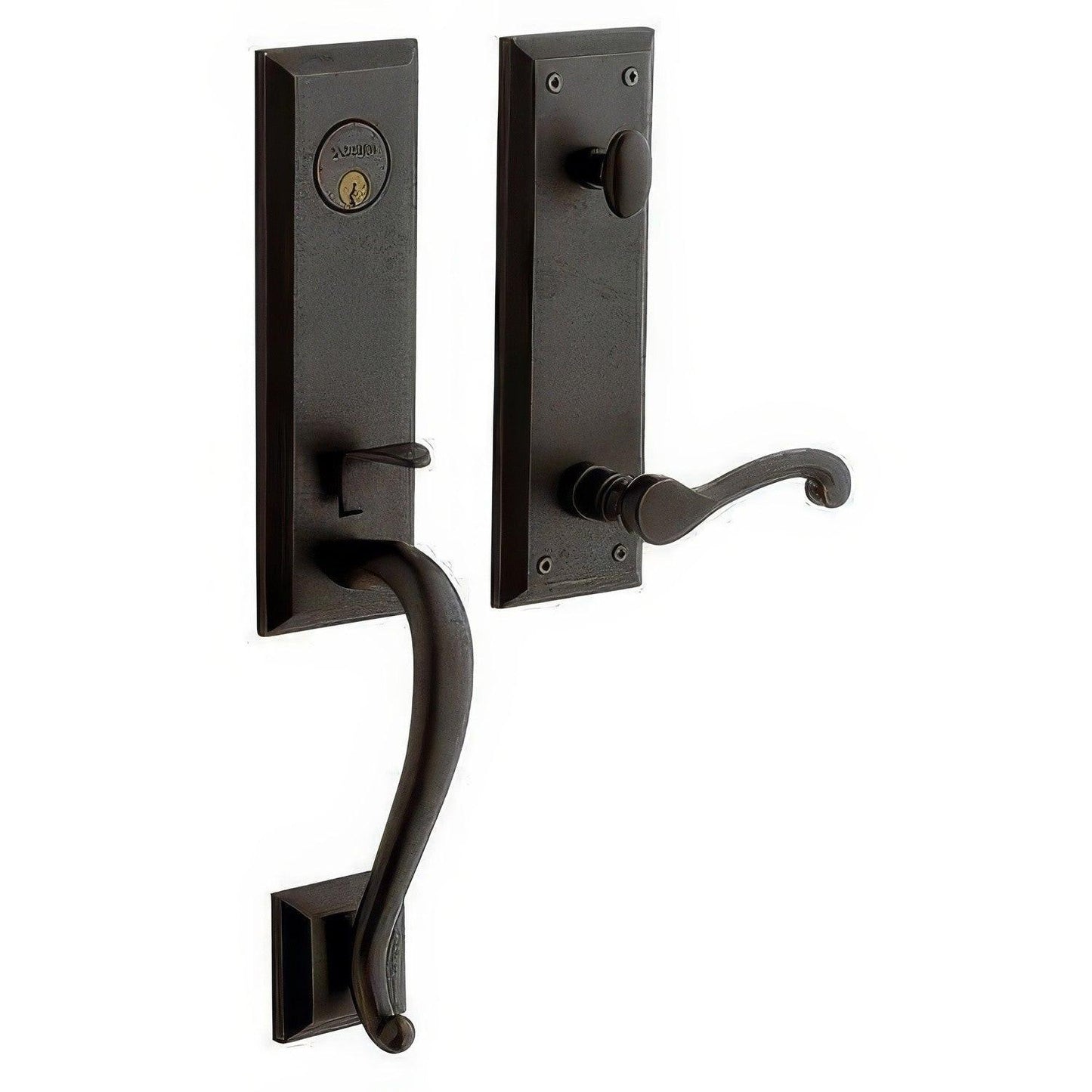 Baldwin 85355.RENT Right Hand Stonegate Single Cylinder Handleset