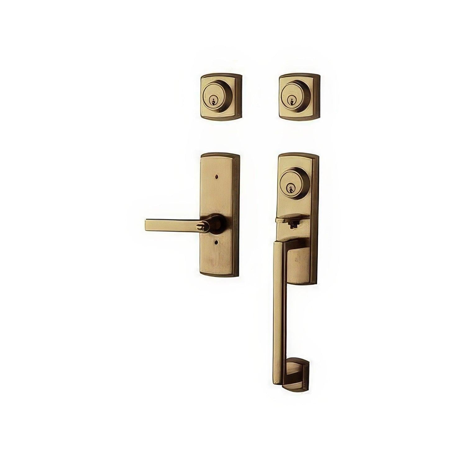 Baldwin 85385.2DCR Soho Double Cylinder Two Point Handleset