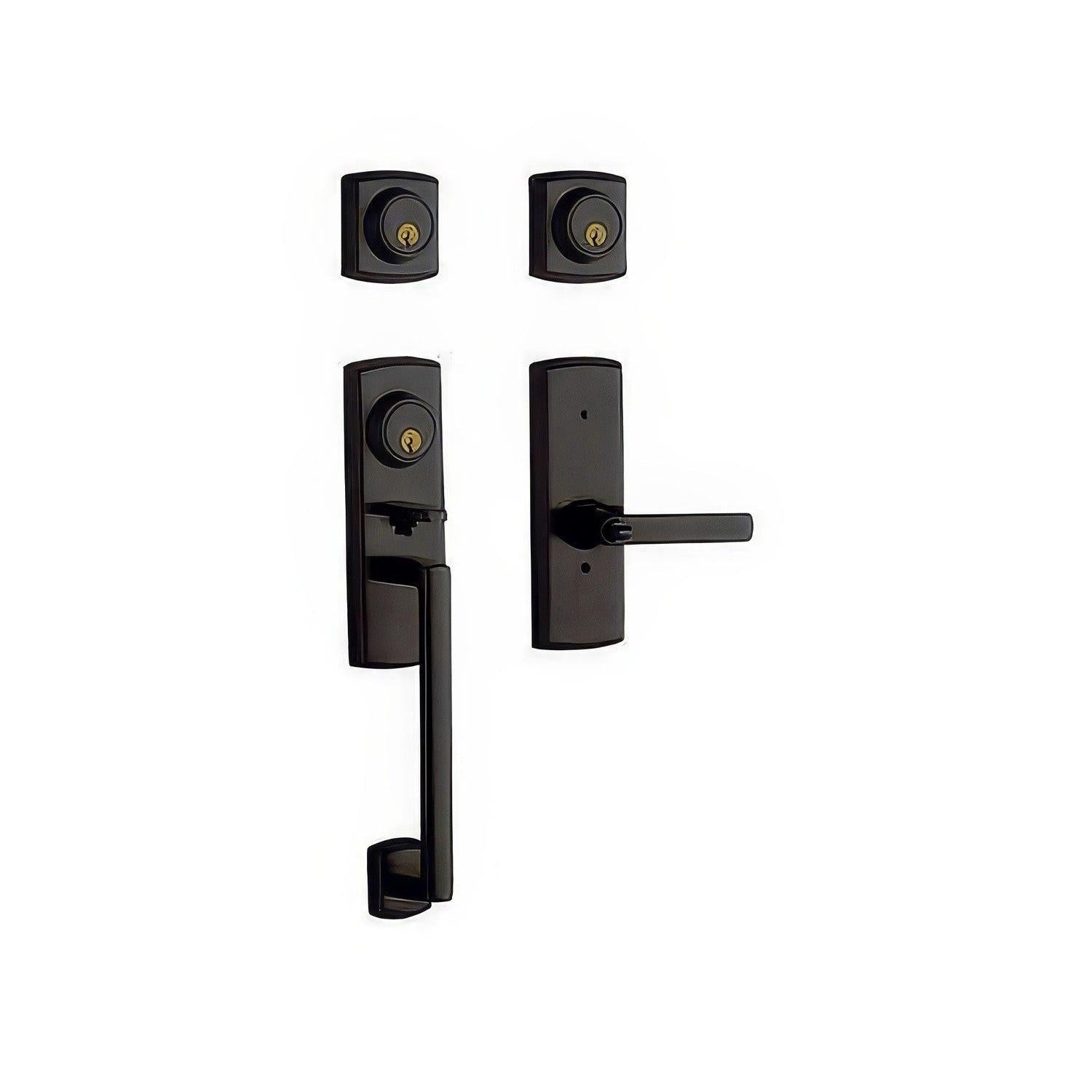 Baldwin 85385.2DCL Soho Double Cylinder Two Point Handleset