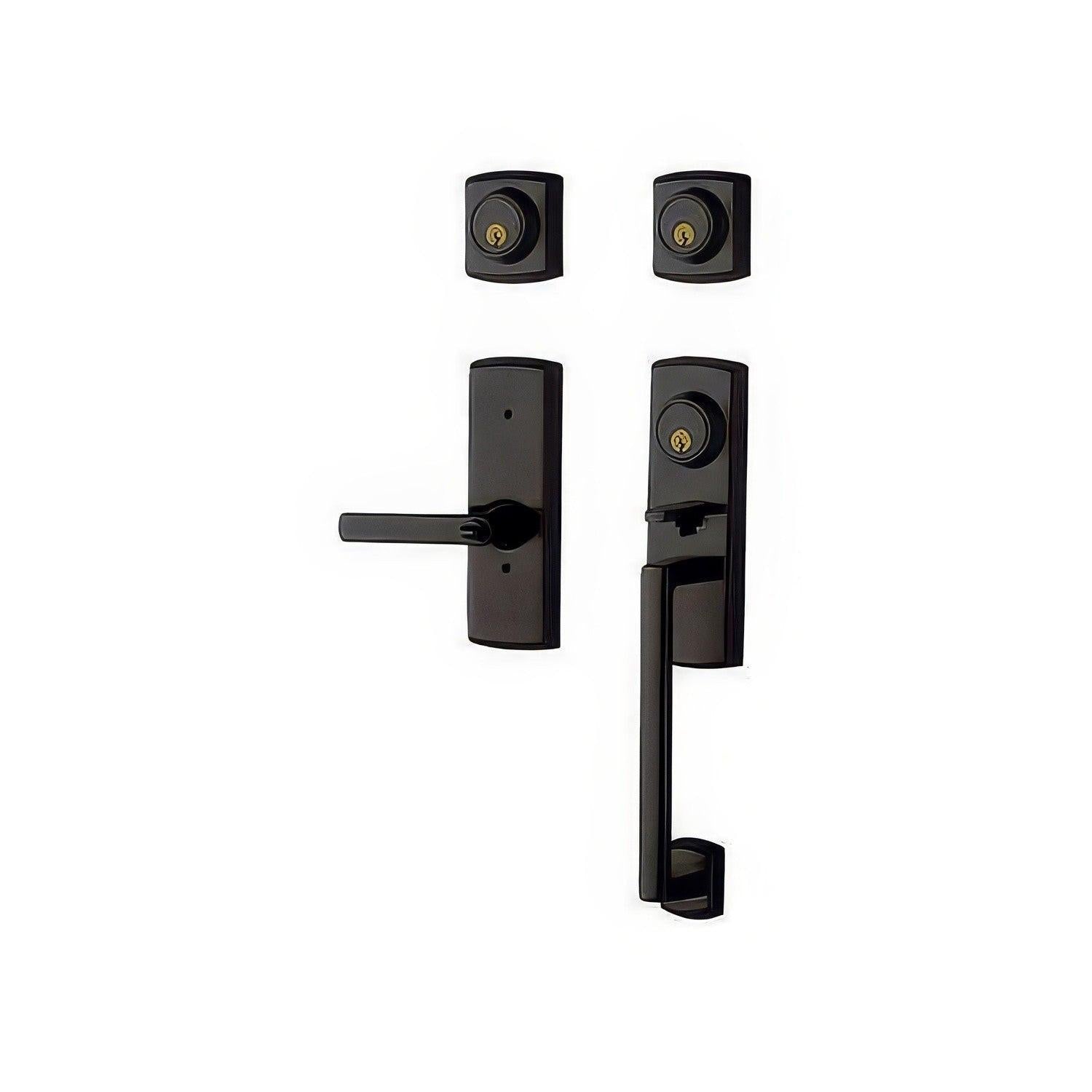 Baldwin 85385.2DCR Soho Double Cylinder Two Point Handleset