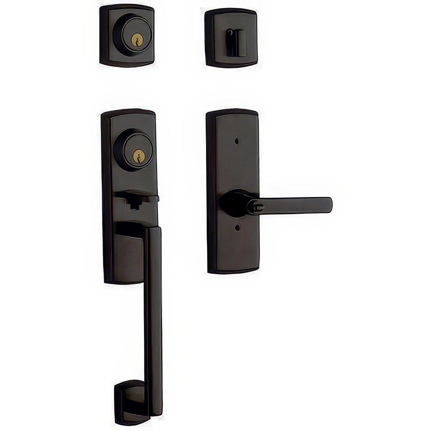 Baldwin 85385.2LH Soho Two Point Left Hand Single Cylinder Handleset