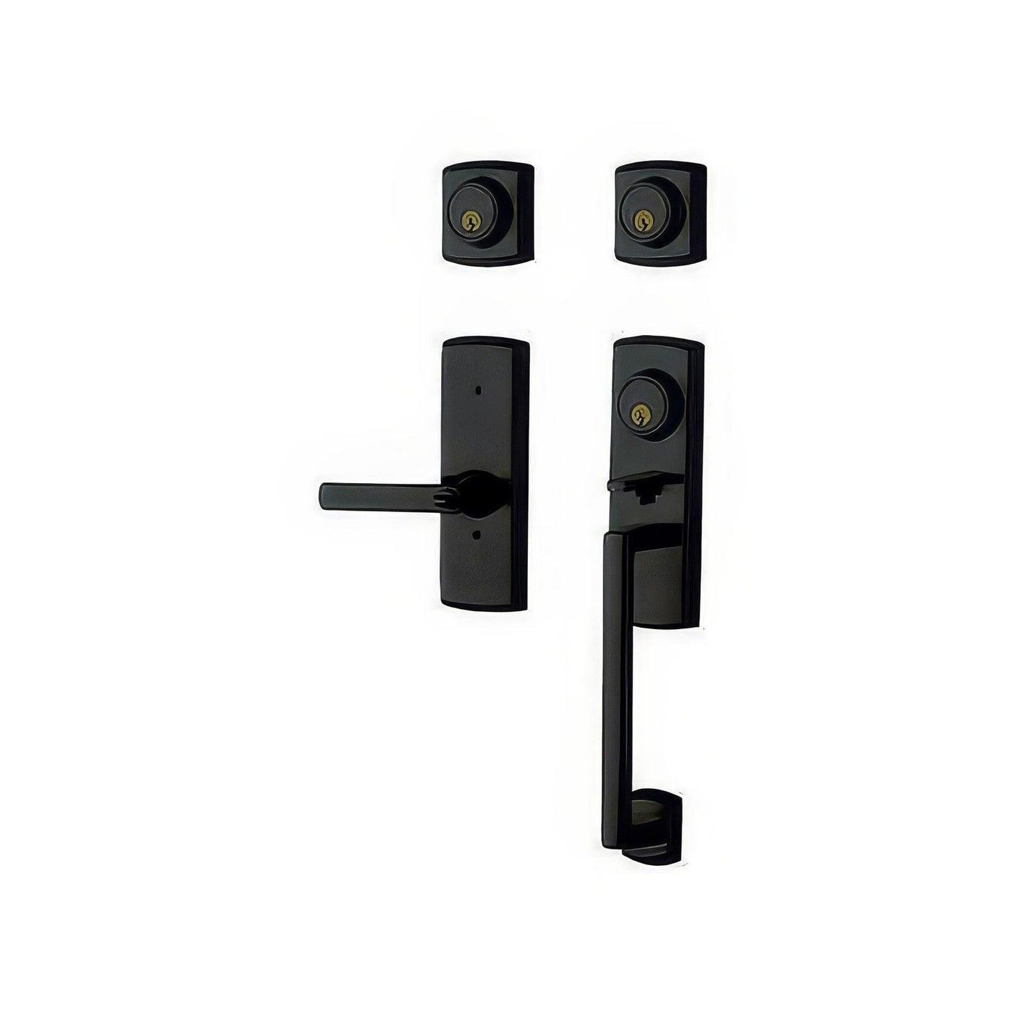 Baldwin 85385.2DCR Soho Double Cylinder Two Point Handleset