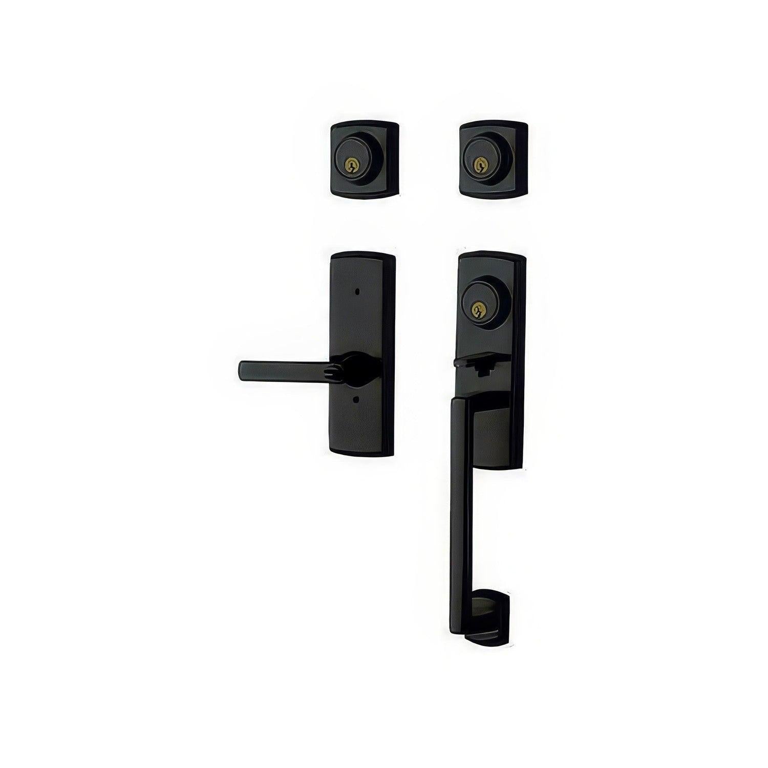 Baldwin 85385.2DCR Soho Double Cylinder Two Point Handleset