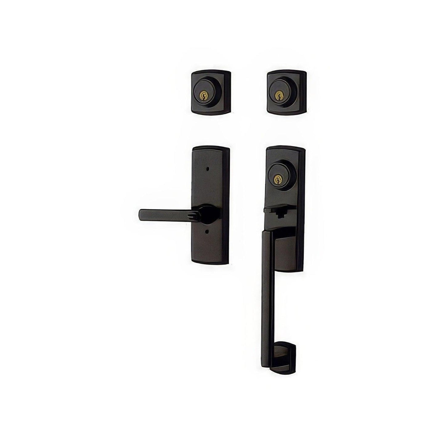 Baldwin 85385.2DCR Soho Double Cylinder Two Point Handleset