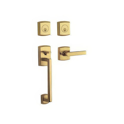 Baldwin 85386.LDBL Left Hand Soho Double Cylinder Handleset