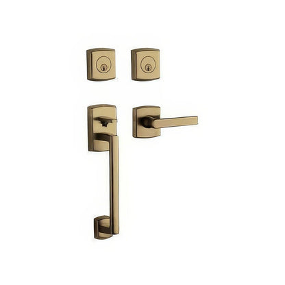 Baldwin 85386.LDBL Left Hand Soho Double Cylinder Handleset