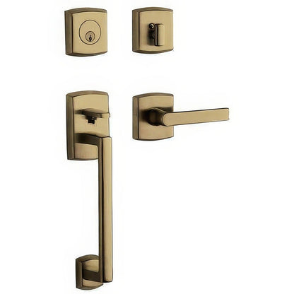 Baldwin 85386.LFD Left Hand Soho Full Dummy Double Cylinder Handleset