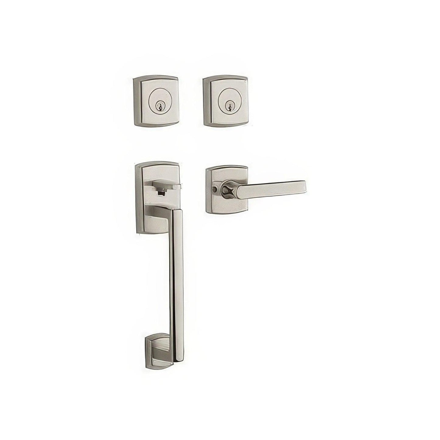 Baldwin 85386.LDBL Left Hand Soho Double Cylinder Handleset