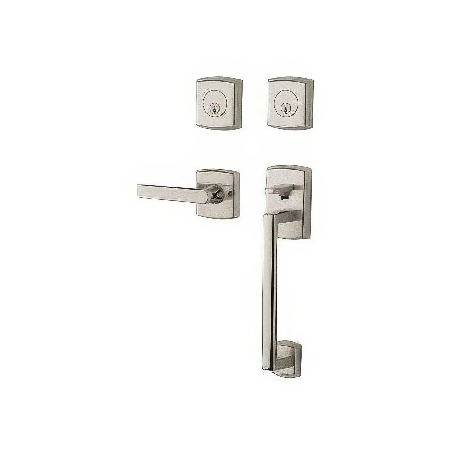 Baldwin 85386.RDBL Right Hand Soho Double Cylinder Handleset