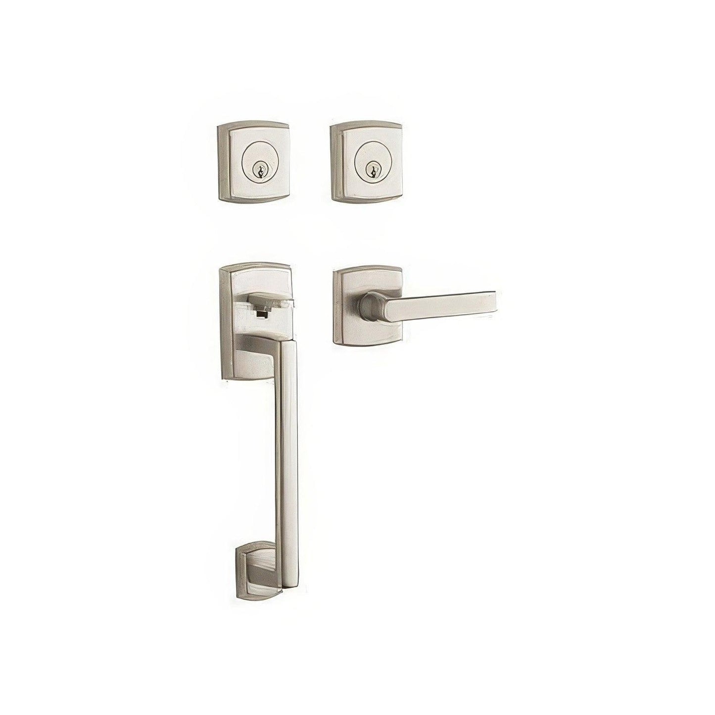 Baldwin 85386.LDBL Left Hand Soho Double Cylinder Handleset