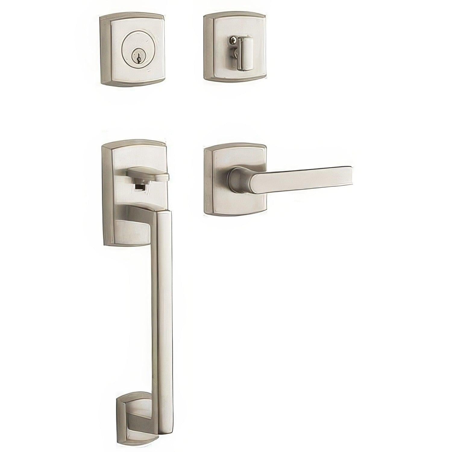 Baldwin 85386.RFD Right Hand Soho Full Dummy Single Cylinder Handleset