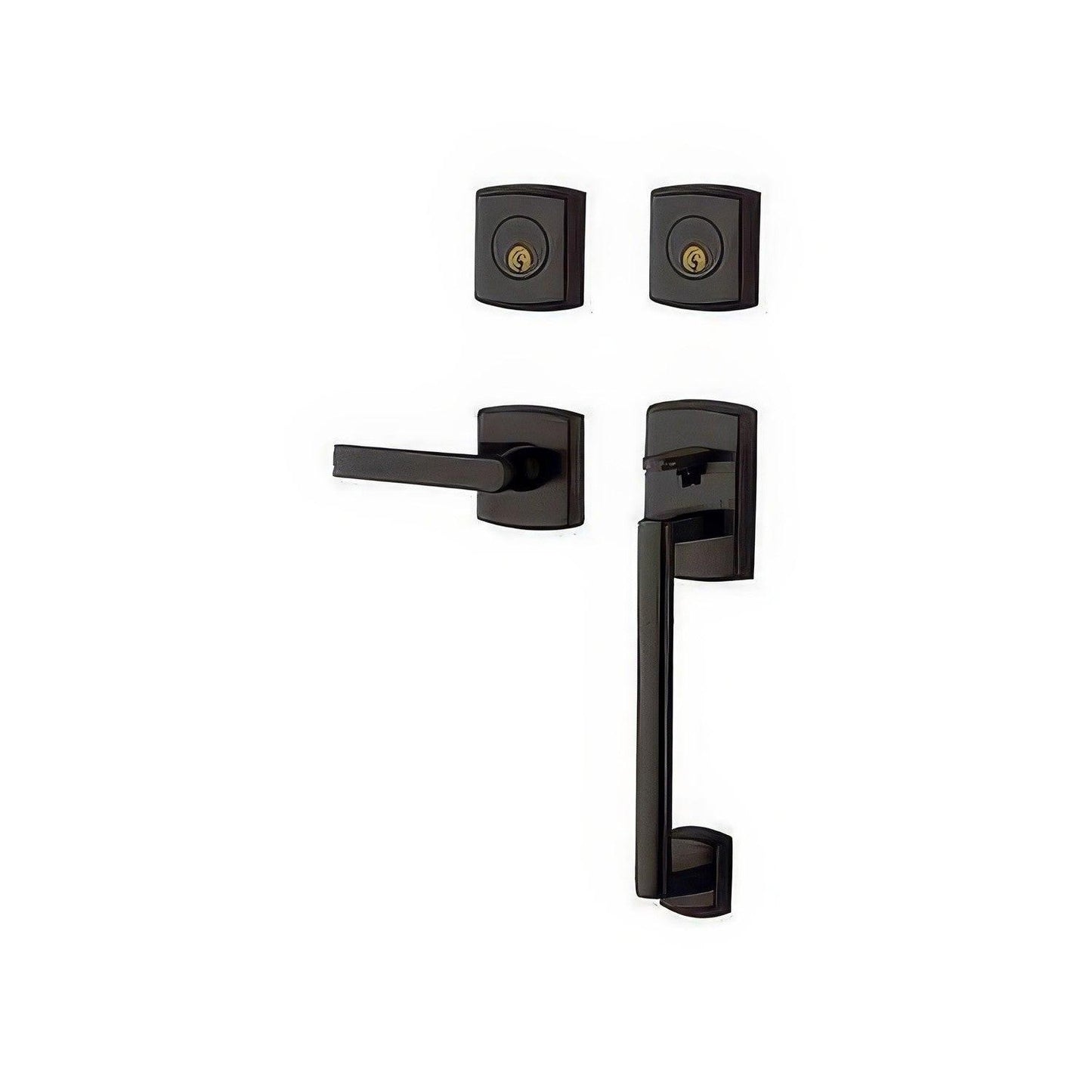 Baldwin 85386.RDBL Right Hand Soho Double Cylinder Handleset