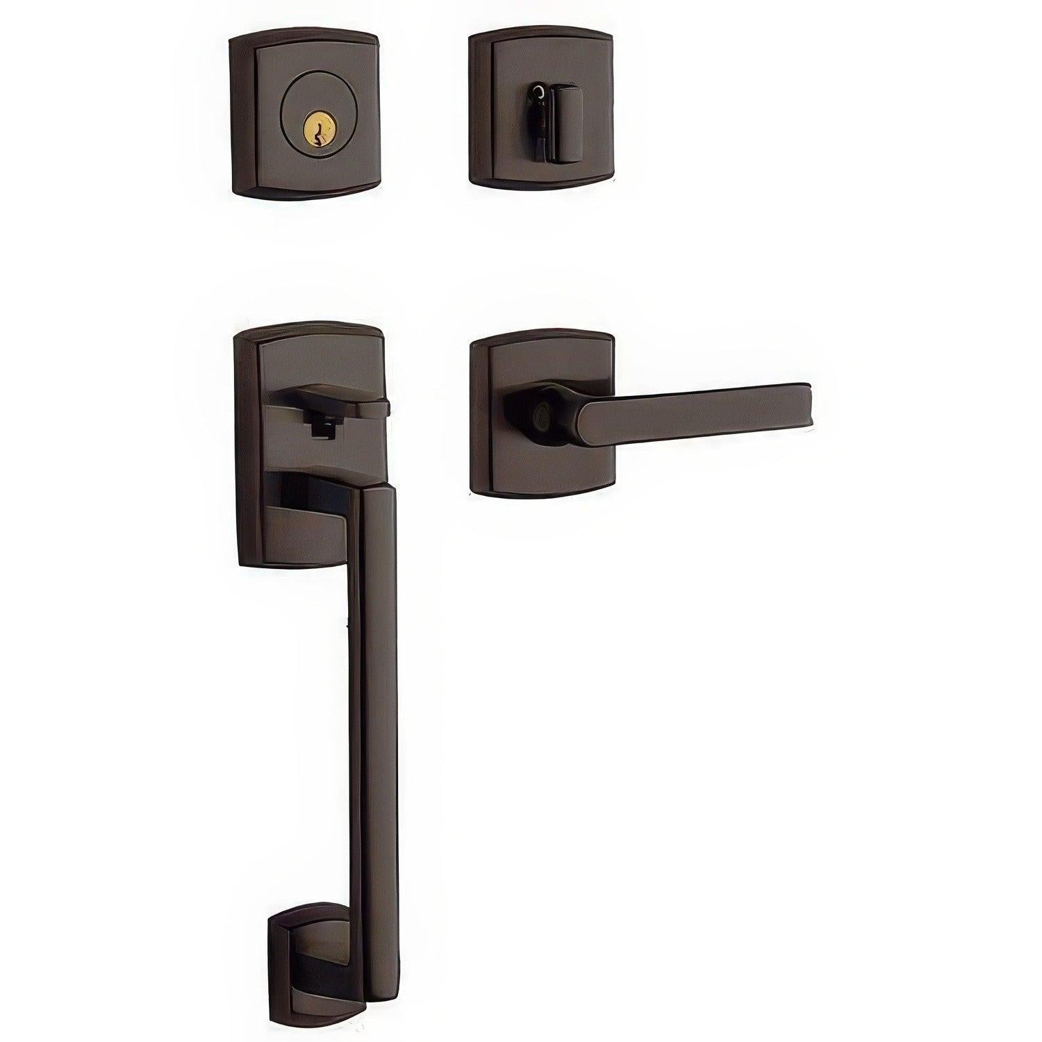 Baldwin 85386.RFD Right Hand Soho Full Dummy Single Cylinder Handleset