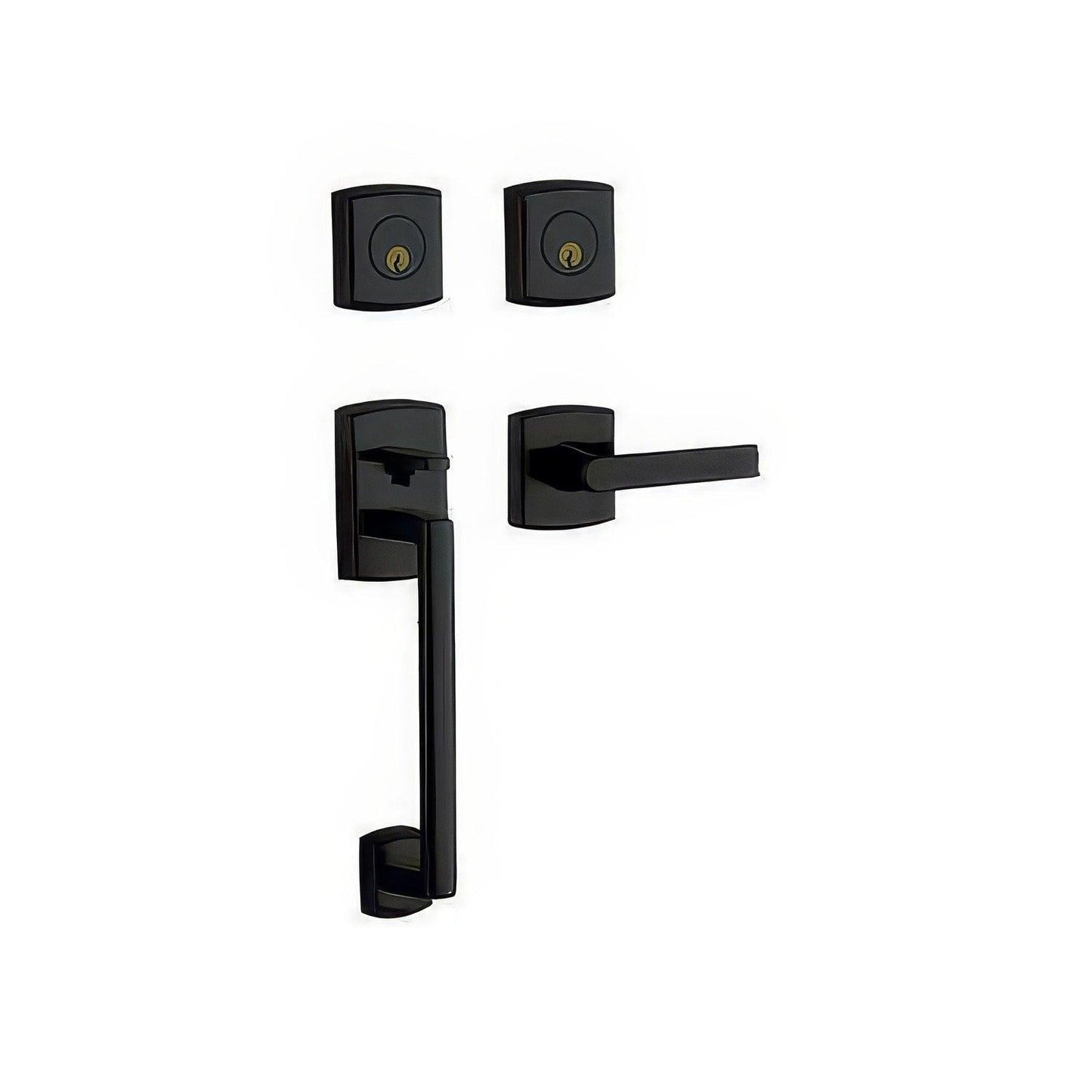 Baldwin 85386.LDBL Left Hand Soho Double Cylinder Handleset