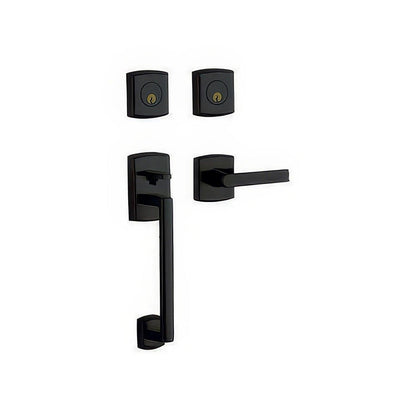 Baldwin 85386.LDBL Left Hand Soho Double Cylinder Handleset