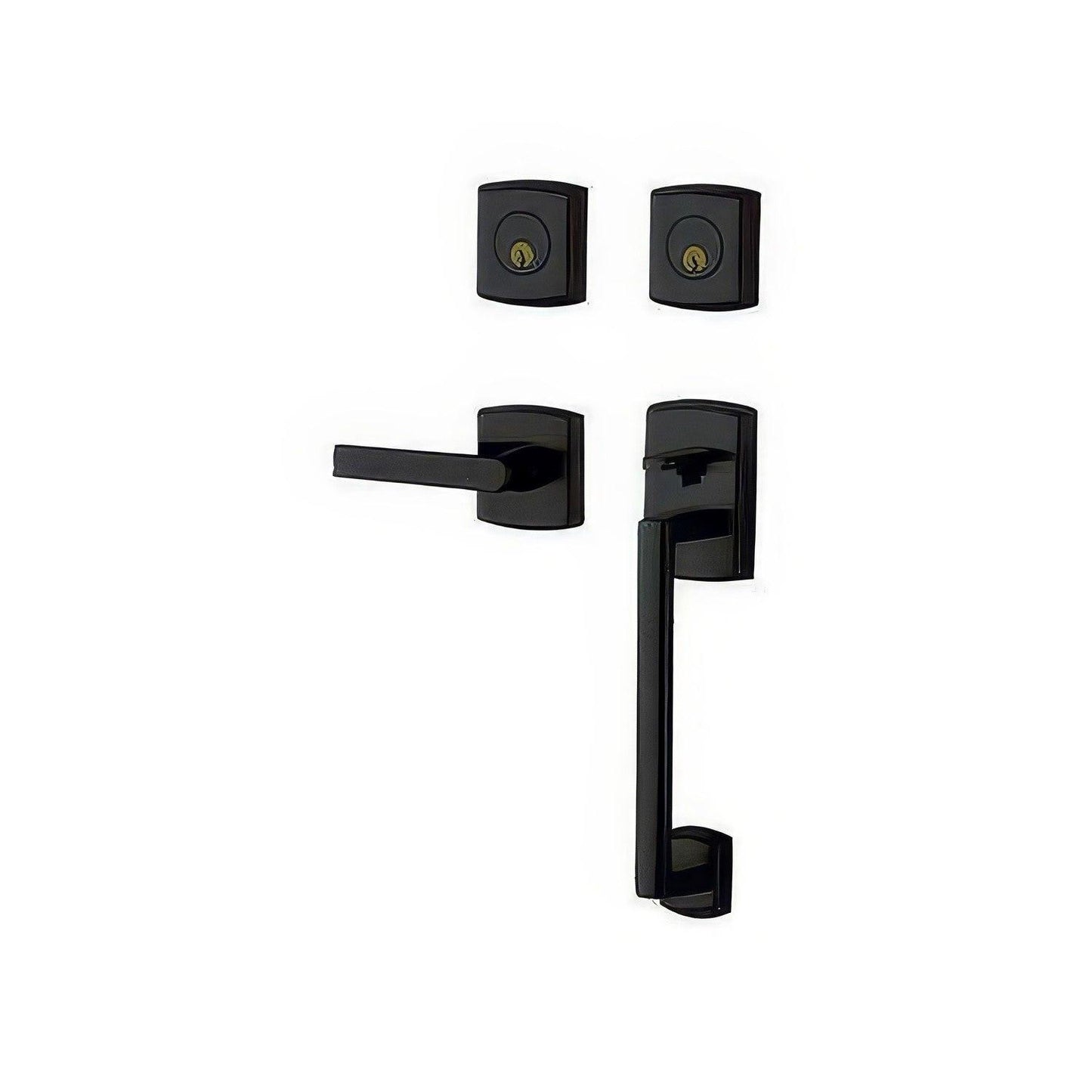 Baldwin 85386.RDBL Right Hand Soho Double Cylinder Handleset