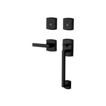 Baldwin 85386.RDBL Right Hand Soho Double Cylinder Handleset