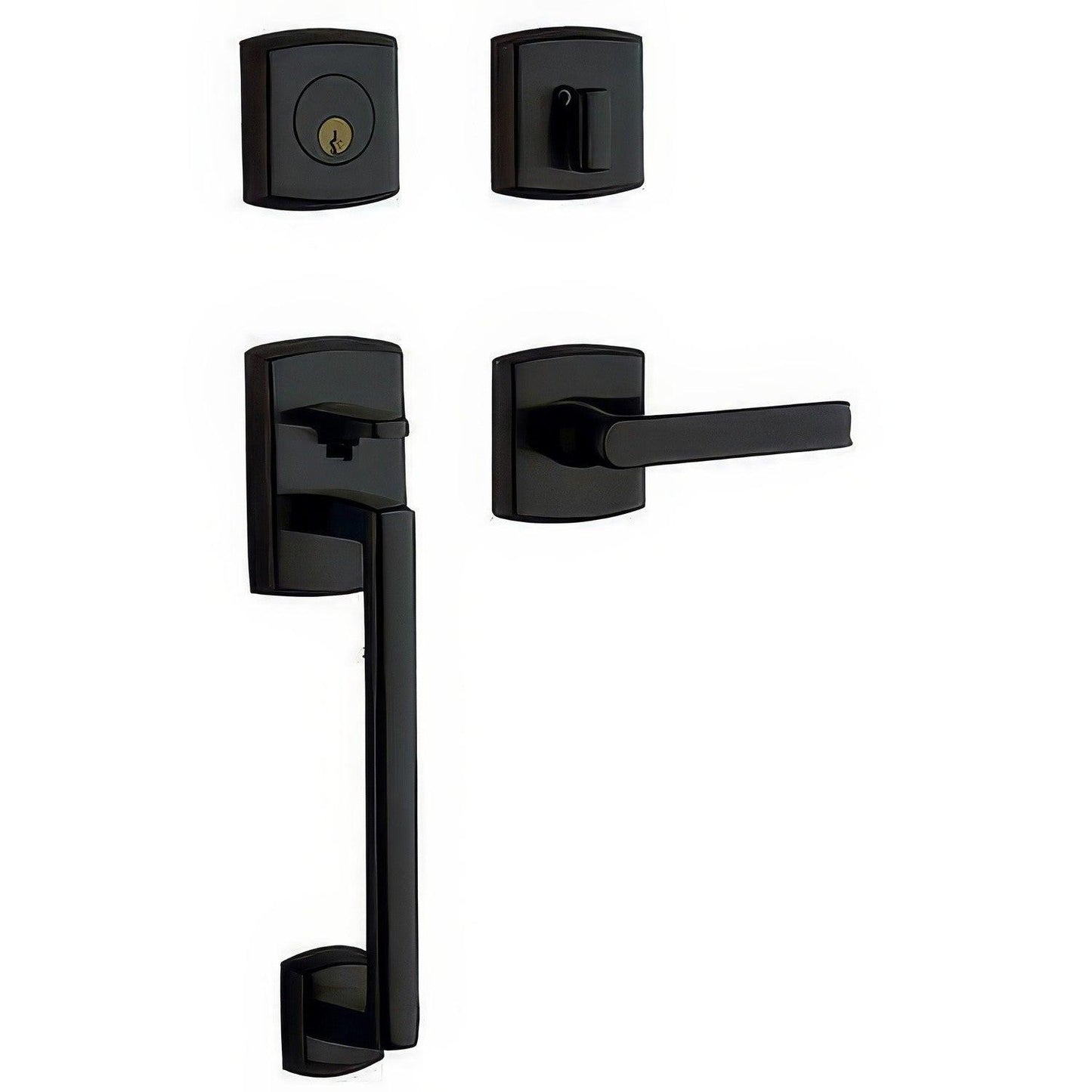 Baldwin 85386.RFD Right Hand Soho Full Dummy Single Cylinder Handleset