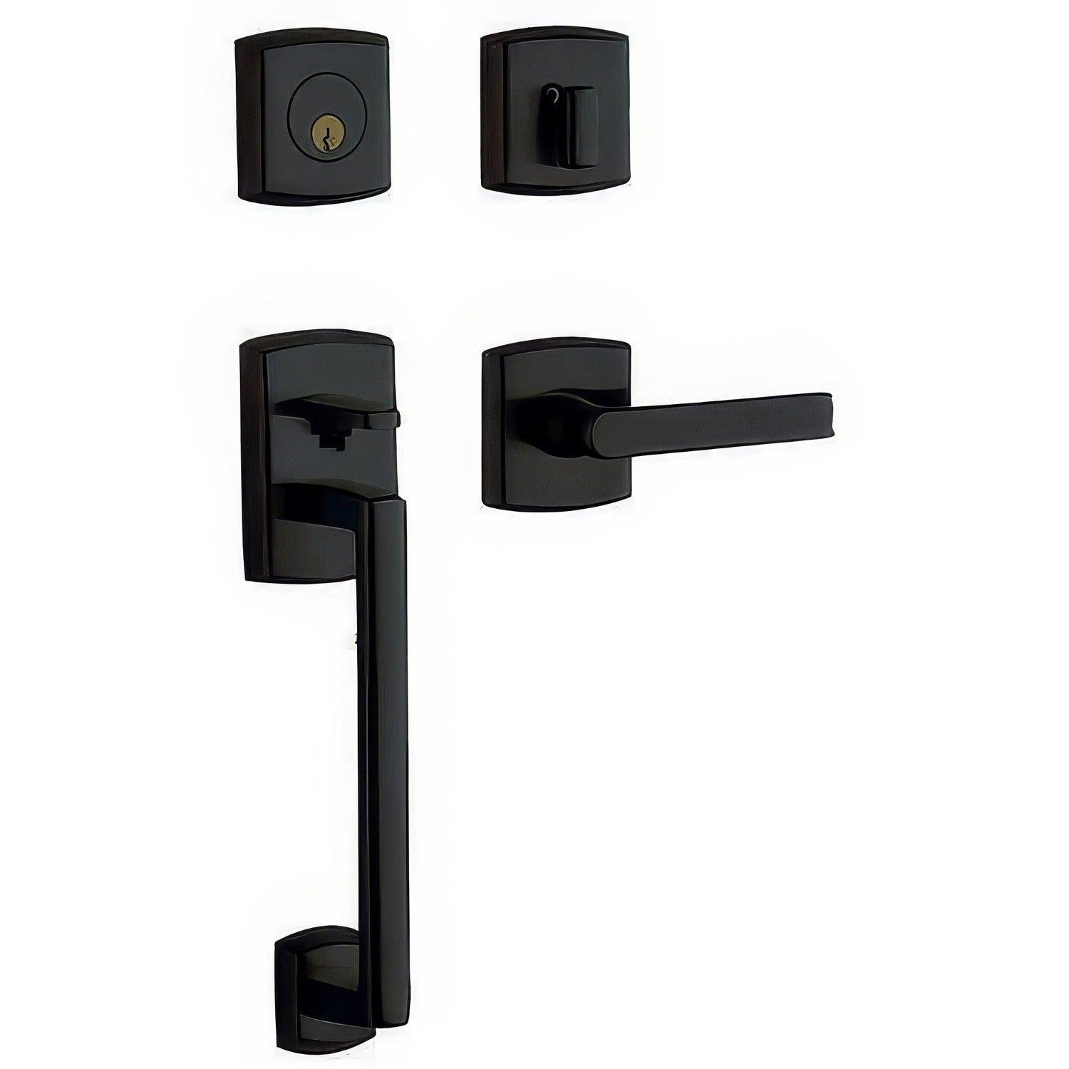 Baldwin 85386.RFD Right Hand Soho Full Dummy Single Cylinder Handleset