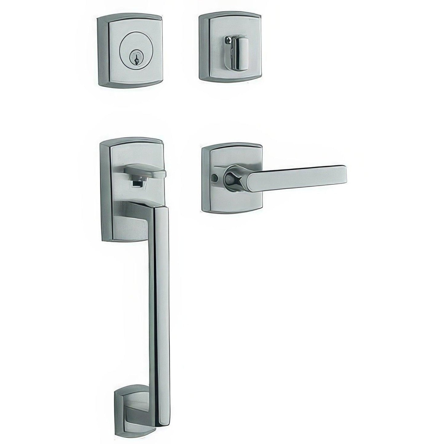 Baldwin 85386.RFD Right Hand Soho Full Dummy Single Cylinder Handleset