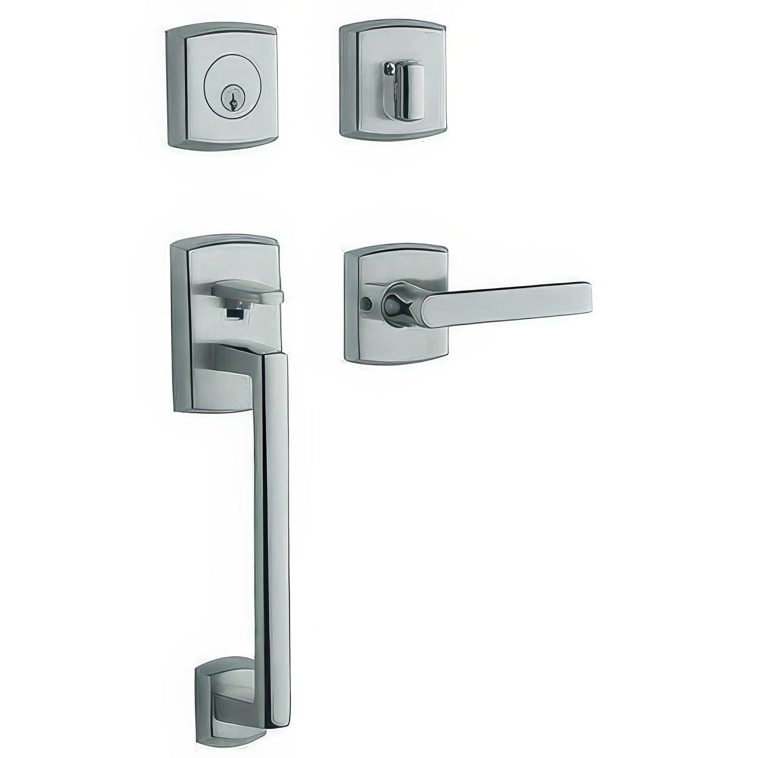 Baldwin 85386.RFD Right Hand Soho Full Dummy Single Cylinder Handleset