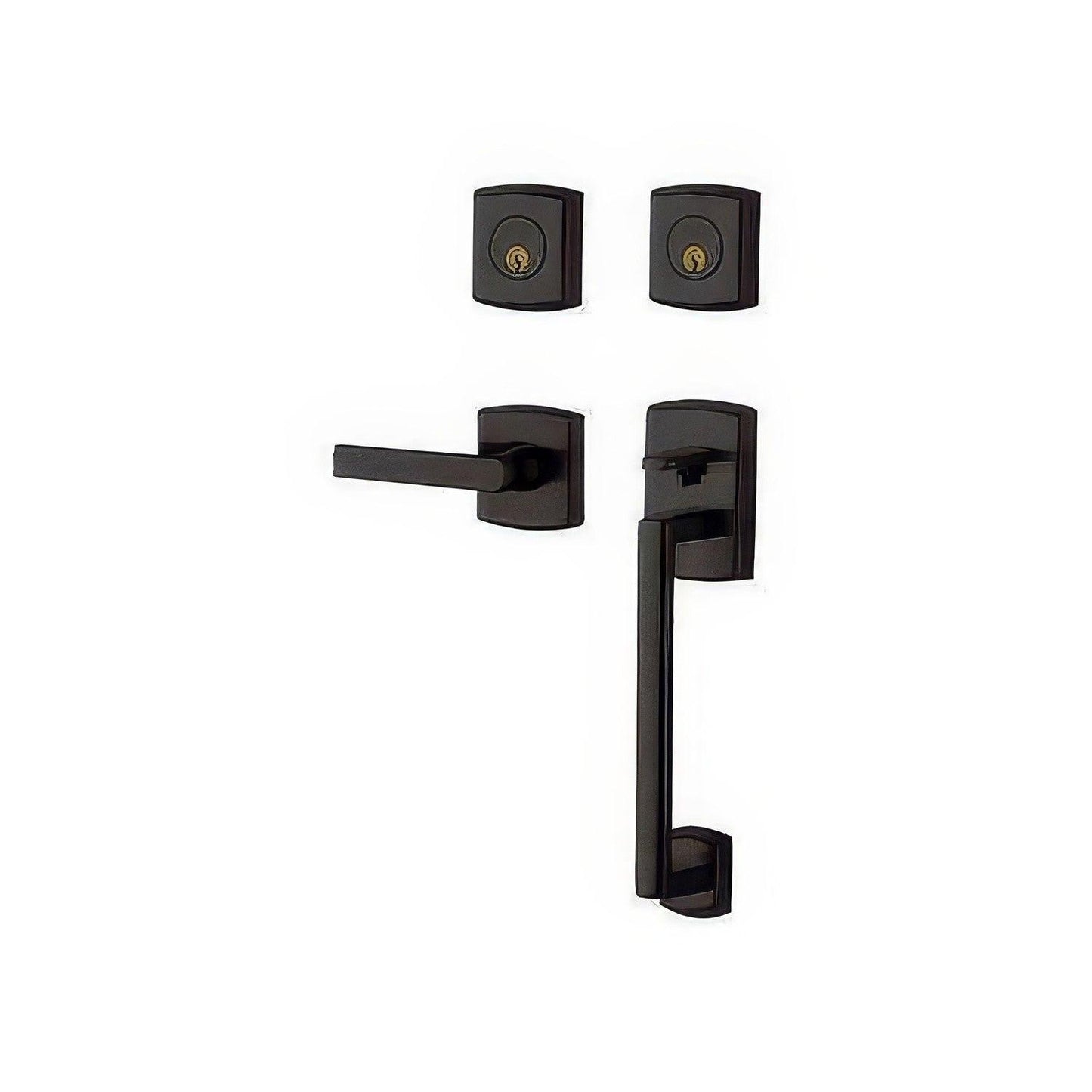 Baldwin 85386.RDBL Right Hand Soho Double Cylinder Handleset