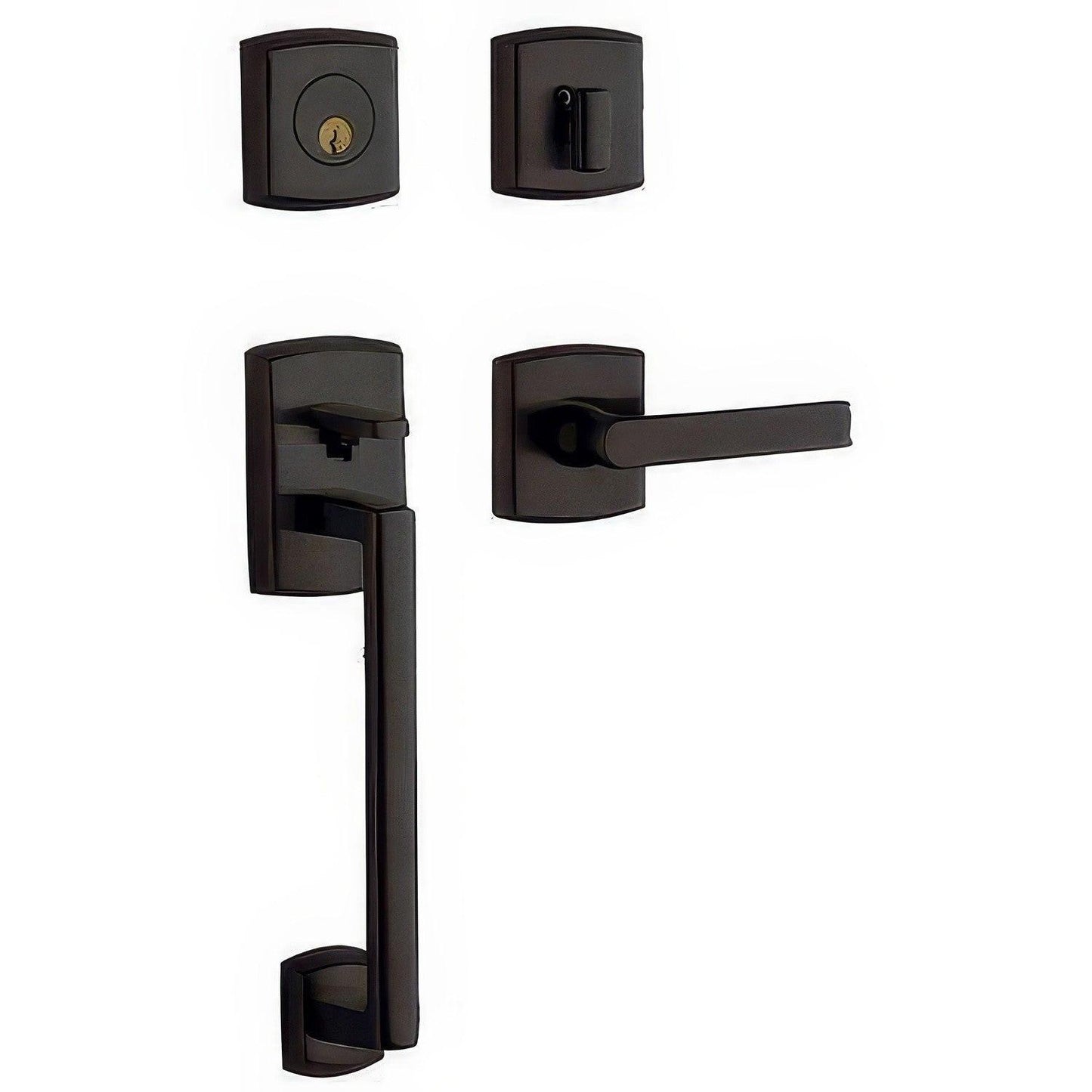 Baldwin 85386.RENT Right Hand Soho Single Cylinder Handleset