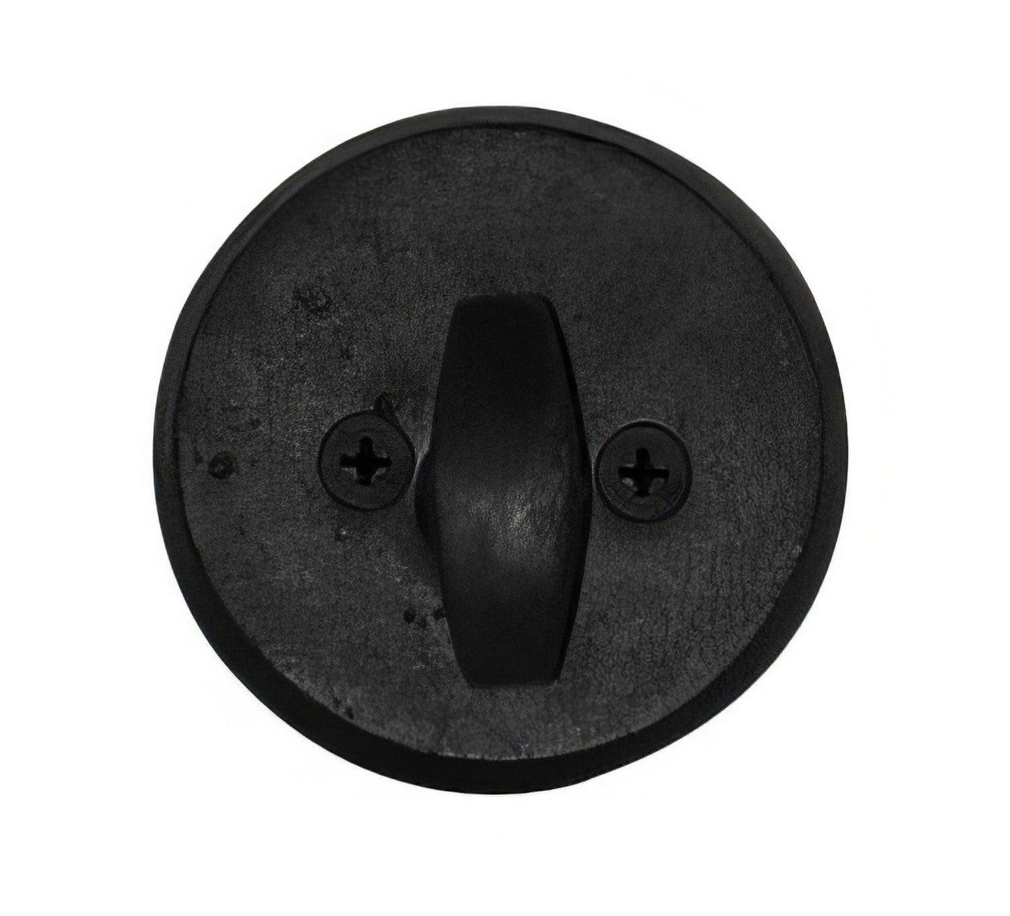 Emtek Regular Style Classic Brass One-Sided Deadbolt.