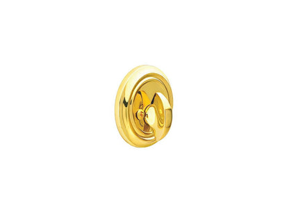 Emtek Regular Style Classic Brass One-Sided Deadbolt.