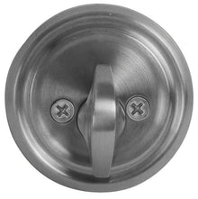 Emtek Regular Style Classic Brass One-Sided Deadbolt.