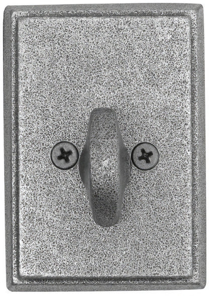 Emtek 8553 Rectangle #3 Style Wrought Steel One Sided Deadbolt