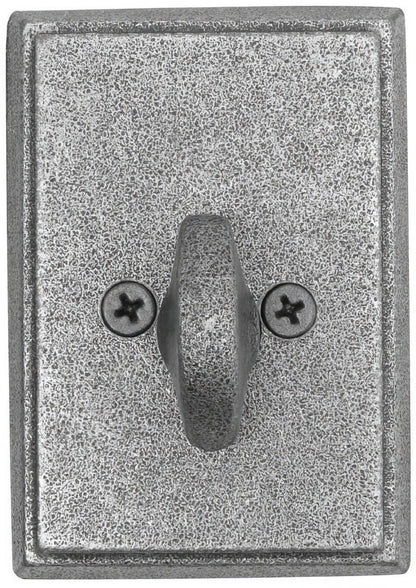 Emtek 8553 Rectangle #3 Style Wrought Steel One Sided Deadbolt