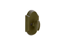 Emtek #1 Style Sandcast Bronze One-Sided Deadbolt