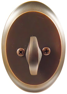 Emtek Saratoga Style Classic Brass One-Sided Deadbolt