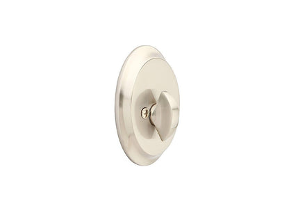 Emtek Saratoga Style Classic Brass One-Sided Deadbolt.
