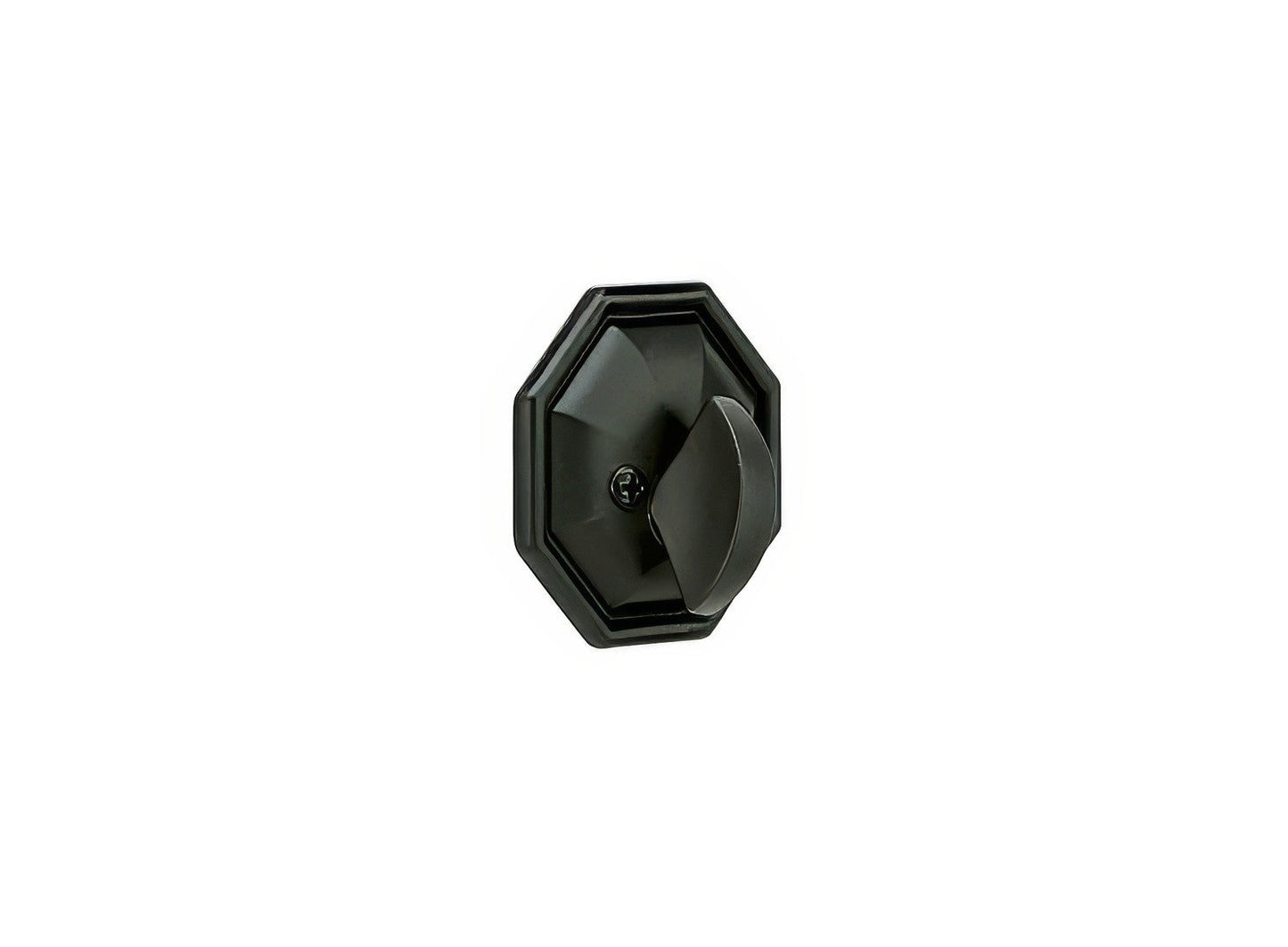 Emtek Octagon Style Tuscany Bronze One-Sided Deadbolt