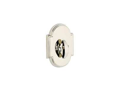 Emtek #8 Style Brass Modern One-Sided Deadbolt.
