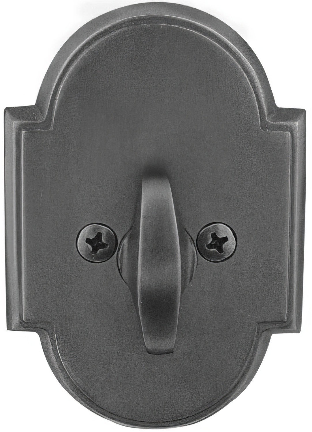 Emtek #8 Style Brass Modern One-Sided Deadbolt
