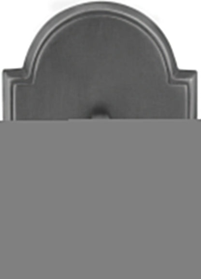 Emtek #8 Style Brass Modern One-Sided Deadbolt.