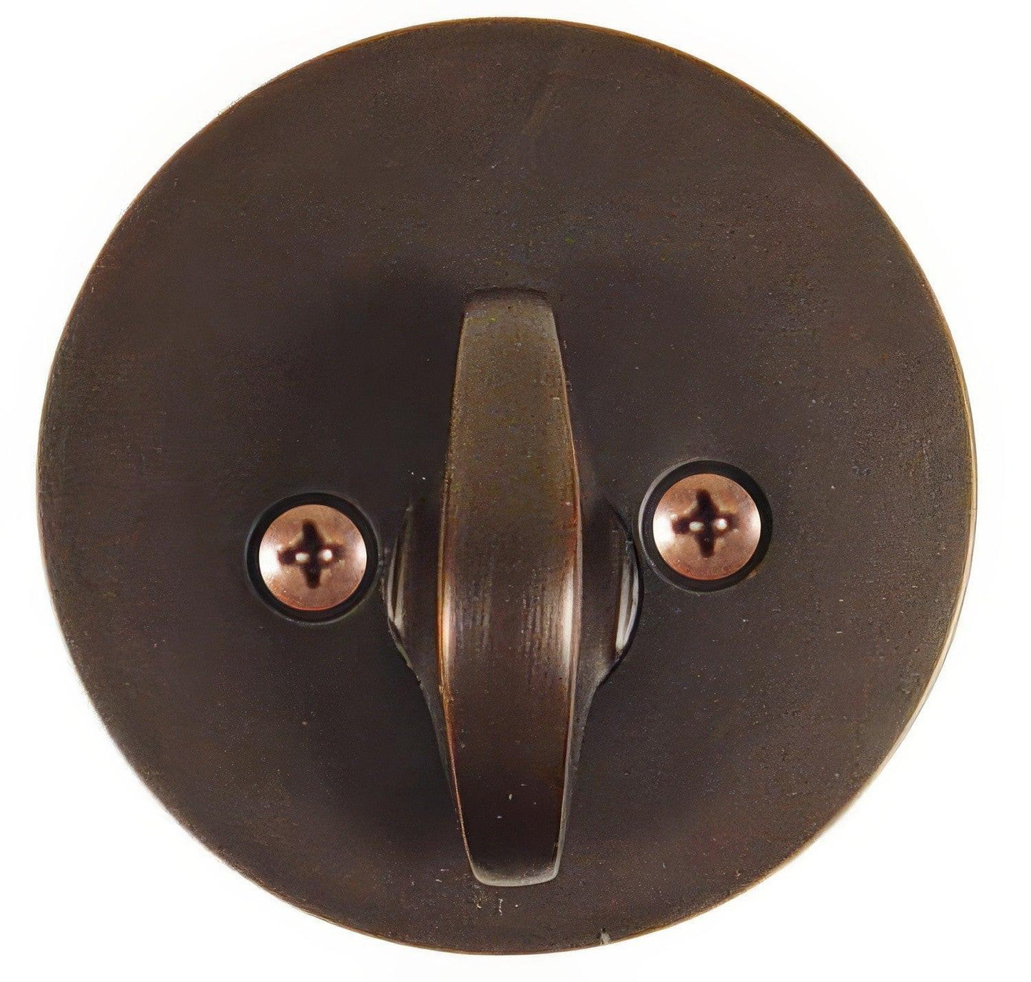 Emtek Modern Style Brass Modern One-Sided Deadbolt.
