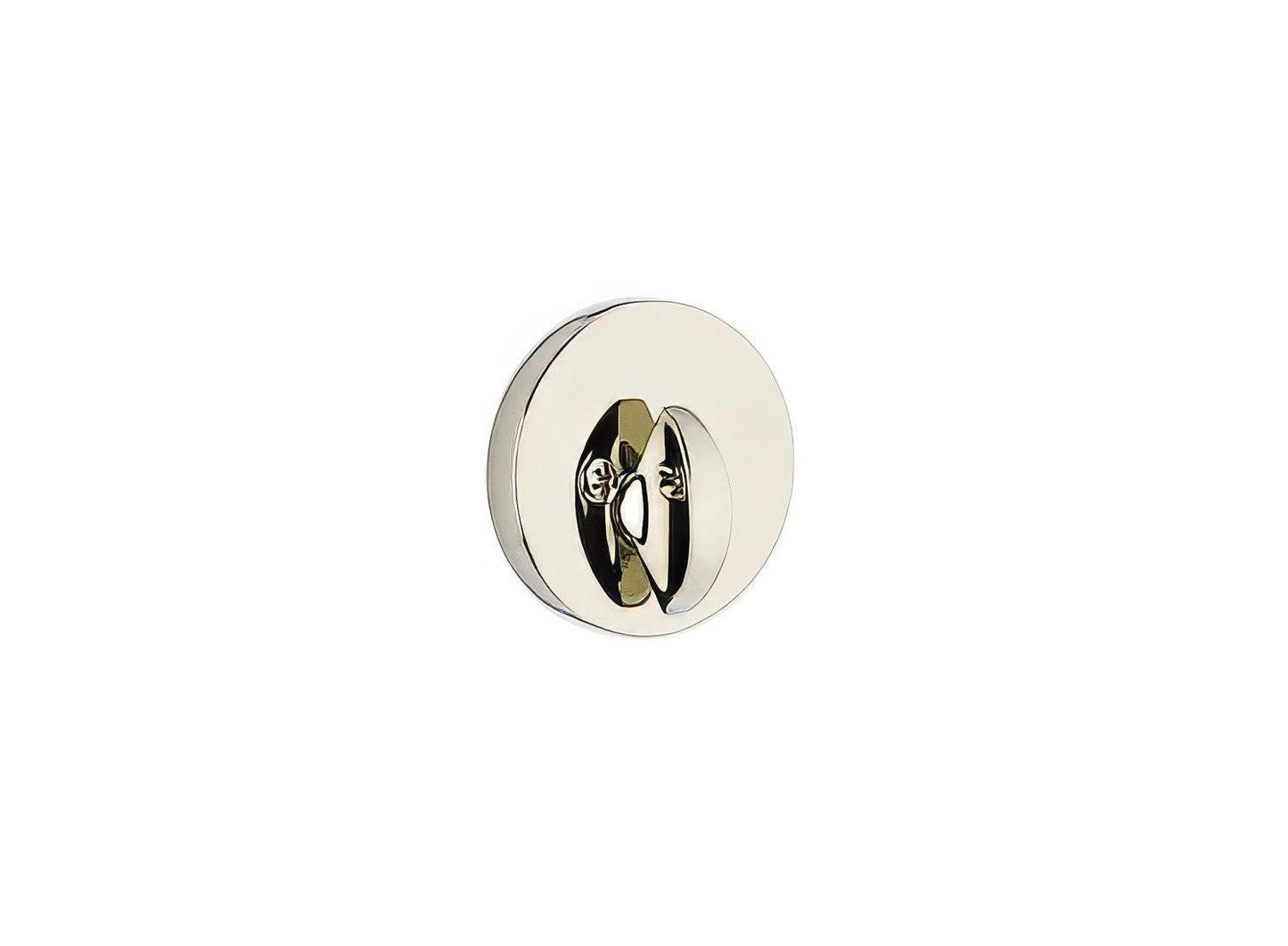 Emtek Modern Style Brass Modern One-Sided Deadbolt.