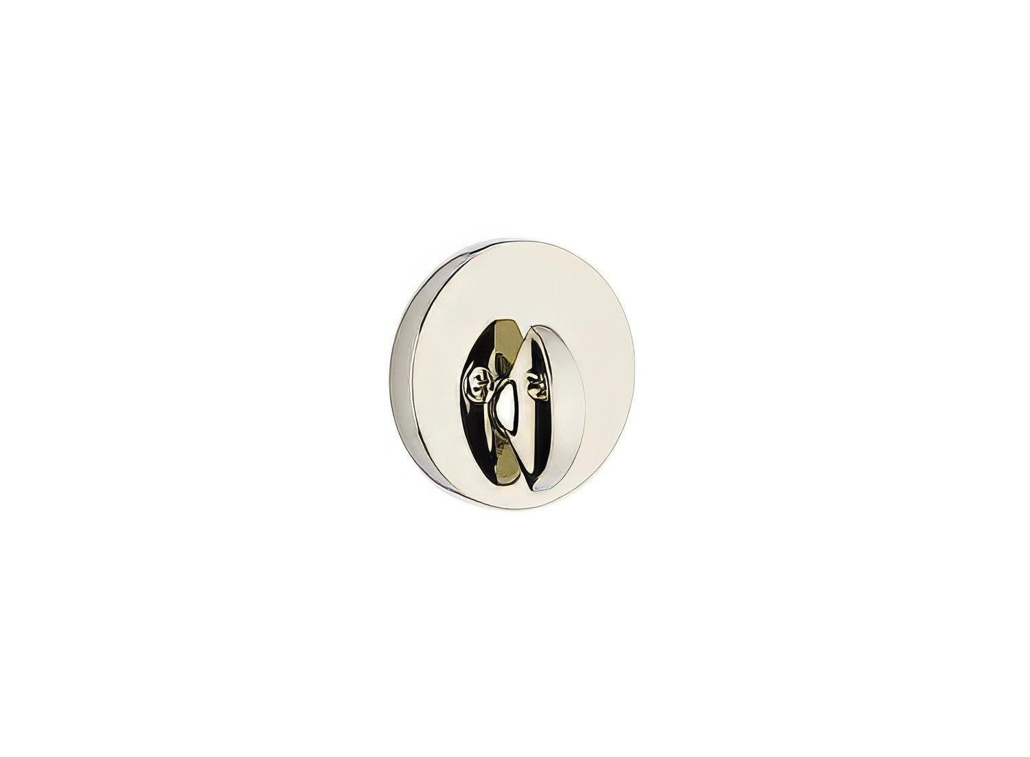 Emtek Modern Style Brass Modern One-Sided Deadbolt.