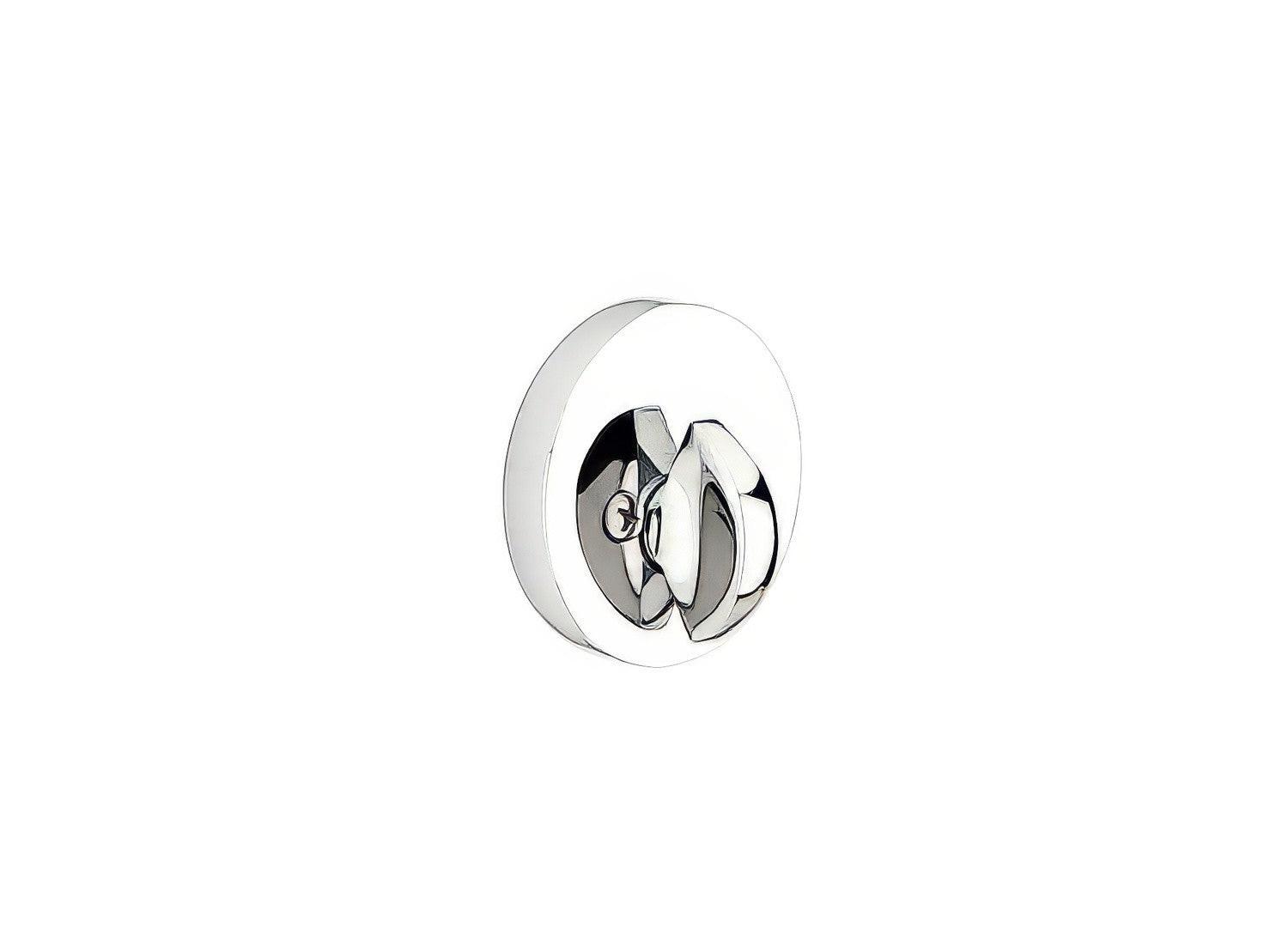 Emtek Modern Style Brass Modern One-Sided Deadbolt.