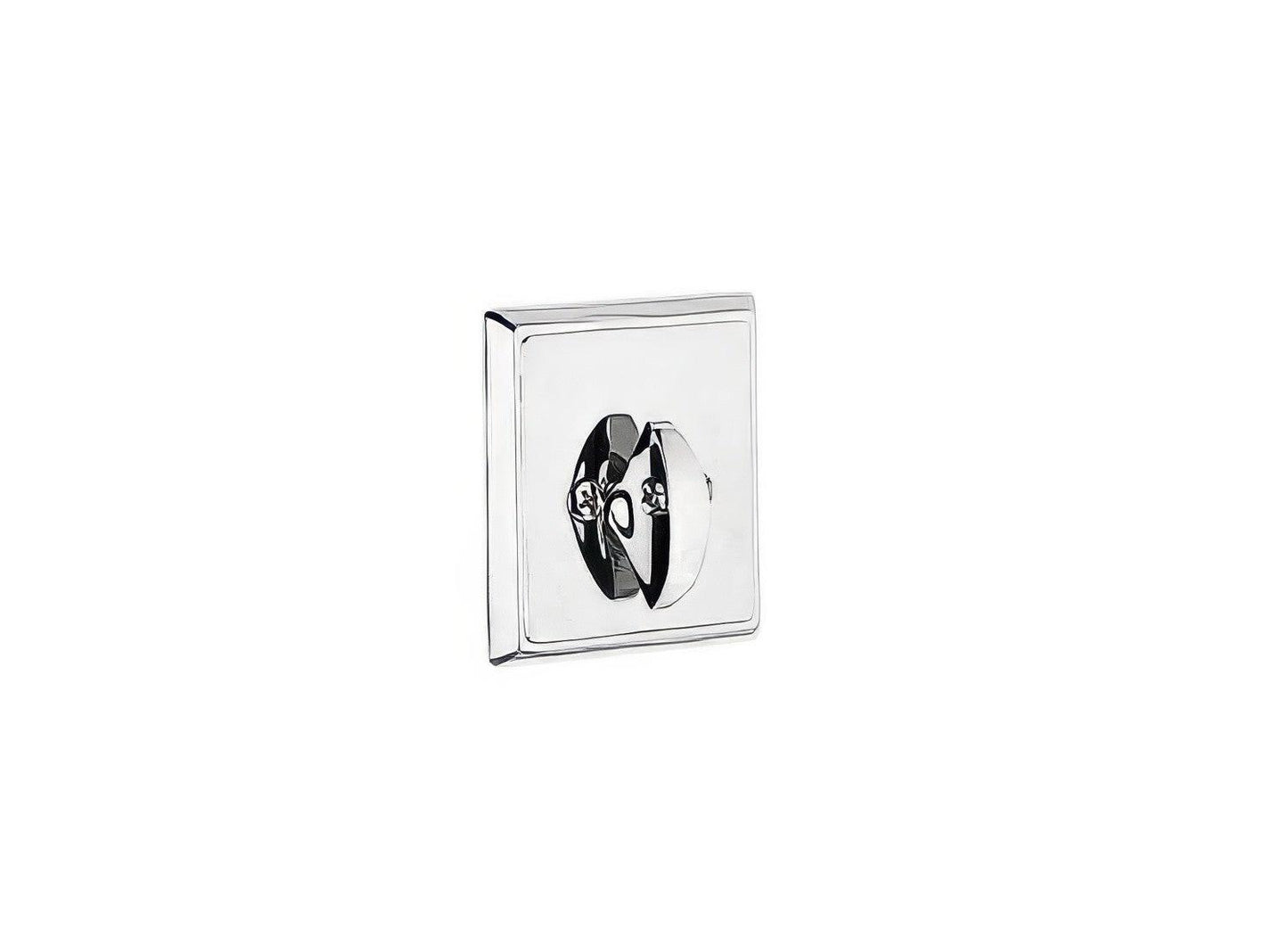 Emtek Rectangular Style Brass Modern One-Sided Deadbolt.