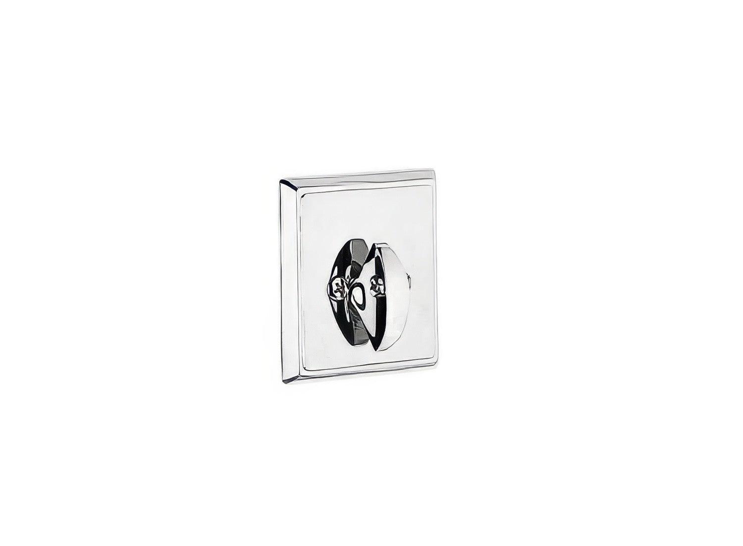 Emtek Rectangular Style Brass Modern One-Sided Deadbolt.