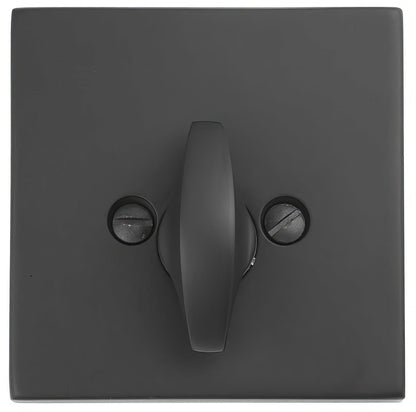 Emtek 8569US Square Style Brass Modern One-Sided Deadbolt