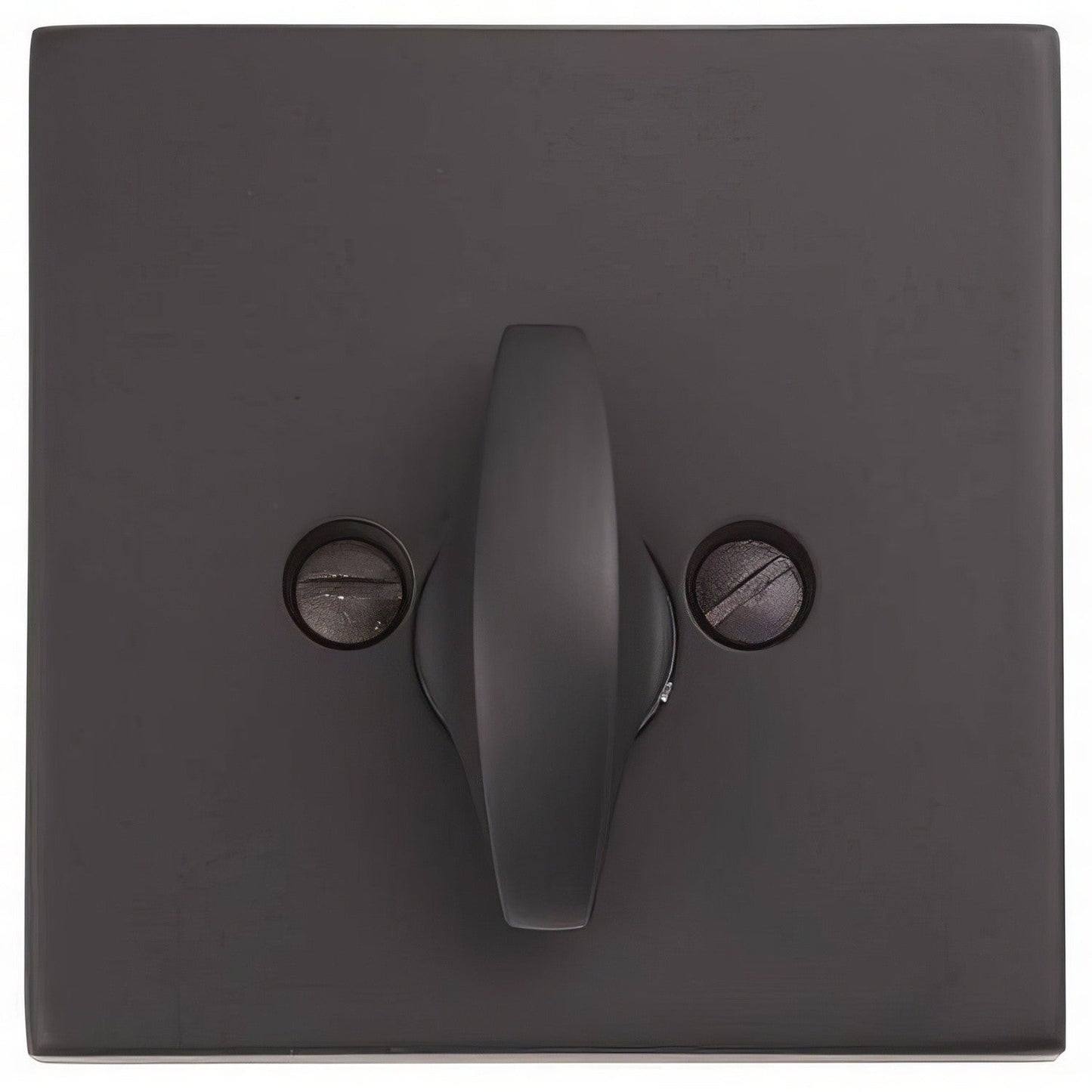 Emtek 8569US Square Style Brass Modern One-Sided Deadbolt