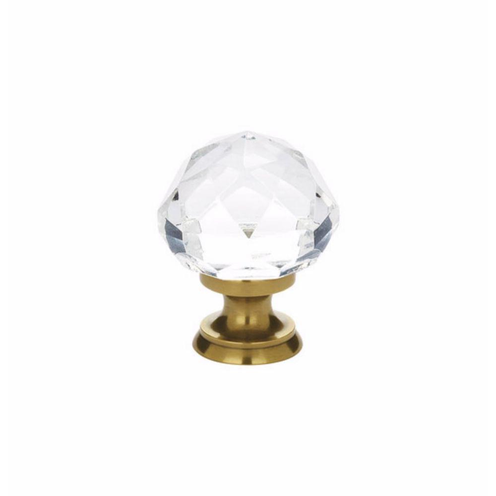 Emtek 86003US14 Diamond 1" Cabinet Knob Polished Nickel Lifetime Finish.